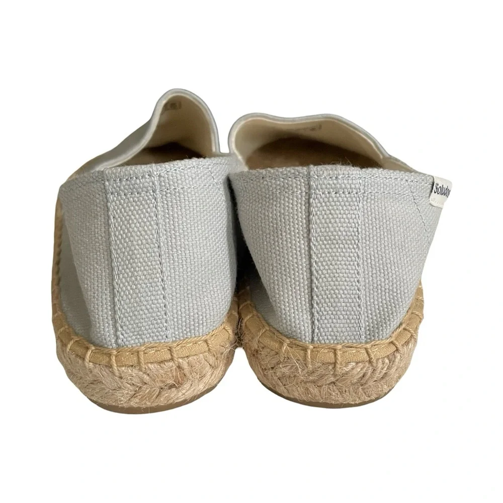 Soludos Dali Espadrilles in Chambray Size 5